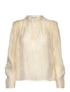 Elenor Tops Blouses Long-sleeved Cream Munthe