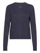 Tjw Essential Crew Neck Sweater Tops Knitwear Jumpers Navy Tommy Jeans