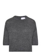 Mimi Knit Jumper Tops Knitwear Jumpers Grey Noella