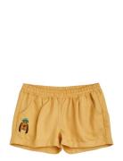 Bloodhound Emb Woven Shorts Bottoms Shorts Beige Mini Rodini