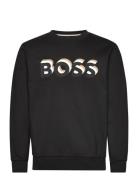 Soleri 07 Tops Sweat-shirts & Hoodies Sweat-shirts Black BOSS