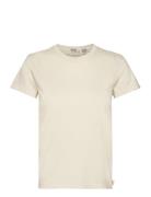 30/1 Veg Dye-Ssl-Tsh Tops T-shirts & Tops Short-sleeved Cream Polo Ral...