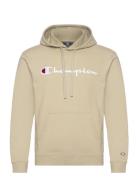 Hooded Sweatshirt Sport Sweat-shirts & Hoodies Hoodies Beige Champion