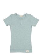 Tee Ss Tops T-shirts Short-sleeved Blue MarMar Copenhagen