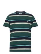 Y/D Jrsy Ao Stripe T Tops T-shirts Short-sleeved Green Original Pengui...