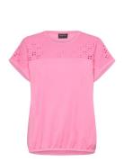 T-Shirt S/S Tops T-shirts & Tops Short-sleeved Pink Brandtex