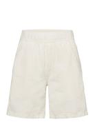 Shorts Linen Blend Bottoms Shorts Beige Lindex