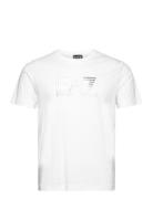 T-Shirt Tops T-shirts Short-sleeved White EA7