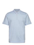 Jjluis Aop Polo Ss Tops Polos Short-sleeved Blue Jack & J S