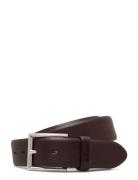 Classic Leather Belt Accessories Belts Classic Belts Brown GANT