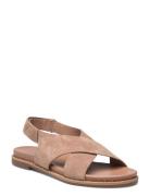 Sandal Flate Sandaler Beige Sofie Schnoor