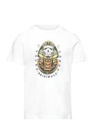 Jorheavens Tee Ss Crew Neck Sn Jnr Tops T-shirts Short-sleeved White J...