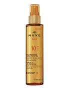 Tanning Sun Oil Spf10 150 Ml Solkrem Kropp Nude NUXE