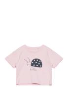 Nmfvilinse Ss Nreg Short Top Tops T-shirts Short-sleeved Pink Name It