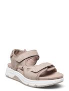 Rollingsoft Sandal Flate Sandaler Beige Gabor