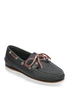 Classic Boat Amherst 2 Eye Boat Shoe Mokasiner Lave Sko Navy Timberlan...