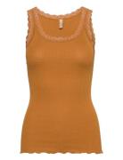 Sc-Sarona Tops T-shirts & Tops Sleeveless Yellow Soyaconcept