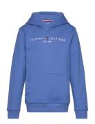 U Corp Logo Ess Hoodie Tops Sweat-shirts & Hoodies Hoodies Blue Tommy ...