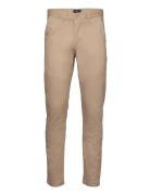 Daniel Twill Chinos Bottoms Trousers Chinos Beige Kronstadt