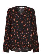 Edasz Shirt Tops Blouses Long-sleeved Multi/patterned Saint Tropez