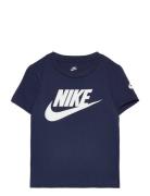 Te-S/S Tee Sport T-shirts Short-sleeved Navy Nike