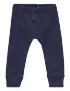 Baggy Rib Jersey Leggings Bottoms Sweatpants Navy Copenhagen Colors