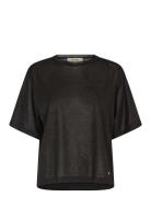 Mmkit Ss Tee Tops T-shirts & Tops Short-sleeved Black MOS MOSH