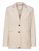 Chrisannepw Bz Blazers Single Breasted Blazers Beige Part Two