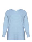 Carnew Adaline L/S Pullover Knt Noos Tops Knitwear Jumpers Blue ONLY C...