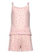 Pyjama Set Pointelle Singlet A Pyjamas Sett Pink Lindex