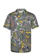 Orson Shirt Tops Shirts Short-sleeved Multi/patterned Soulland