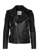 Classic Biker Skinnjakke Skinnjakke Black Deadwood