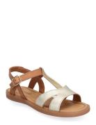 Bisgaard Camille Shoes Summer Shoes Sandals Multi/patterned Bisgaard