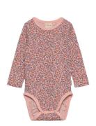 Angervo Body Bodies Long-sleeved Pink Ma-ia Family