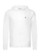 Jersey Hooded T-Shirt Tops Sweat-shirts & Hoodies Hoodies White Polo R...