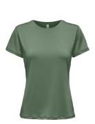 Onpcarmen Ss Train Tee Sport T-shirts & Tops Short-sleeved Green Only ...