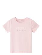 Nmfhanura Ss Top Tops T-shirts Short-sleeved Pink Name It