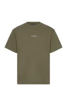 Daily Over D Tee Designers T-shirts Short-sleeved Green HAN Kjøbenhavn