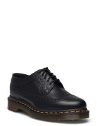 3989 Ys Black Smooth Sko Med Snøring Lave Black Dr. Martens