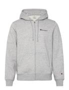 Full Zip Hoodie Sweatshirt Tops Sweat-shirts & Hoodies Hoodies Grey Ch...