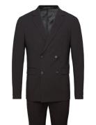 Plain Db Mens Suit Dress Black Lindbergh