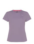 Run Favorites Velocity Tee W Sport T-shirts & Tops Short-sleeved Purpl...