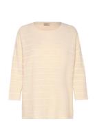 Frsinne Pu 5 Tops Knitwear Jumpers Cream Fransa