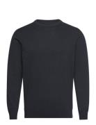 Barbour Pima Crew Designers Knitwear Round Necks Navy Barbour