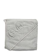 Organic Hooded Towel Home Bath Time Towels & Cloths Towels Grey Pippi