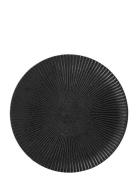 Neri Plate Home Tableware Plates Dinner Plates Black Bloomingville