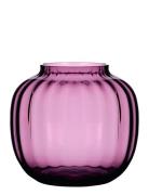 Primula Vase H12,5 Home Decoration Vases Small Vases Purple Holmegaard