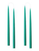 Hand Dipped Candles, 4 Pack Home Decoration Candles Pillar Candles Blu...