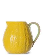 Jug Lemon Home Tableware Jugs & Carafes Water Carafes & Jugs Yellow By...