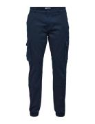 Onscam Stage Cargo Cuff Pk 6687 Bottoms Trousers Cargo Pants Navy ONLY...